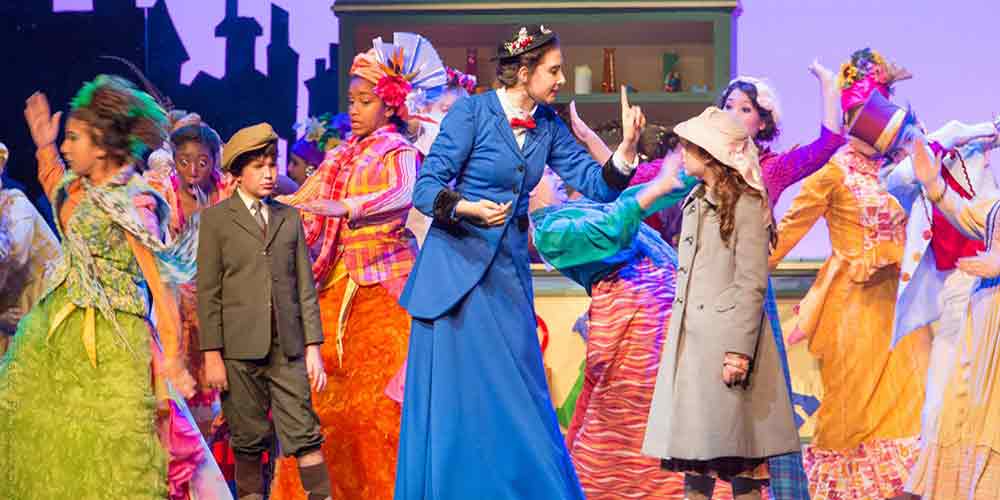 Mary Poppins costume rentals from Front Row Theatrical Rental