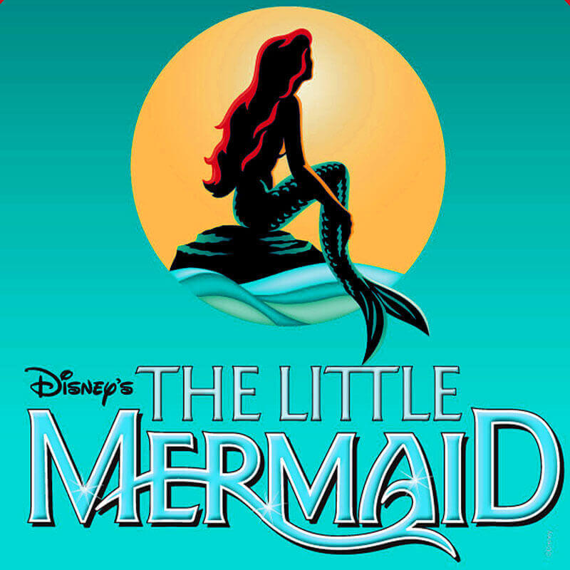 Little Mermaid musical logo
